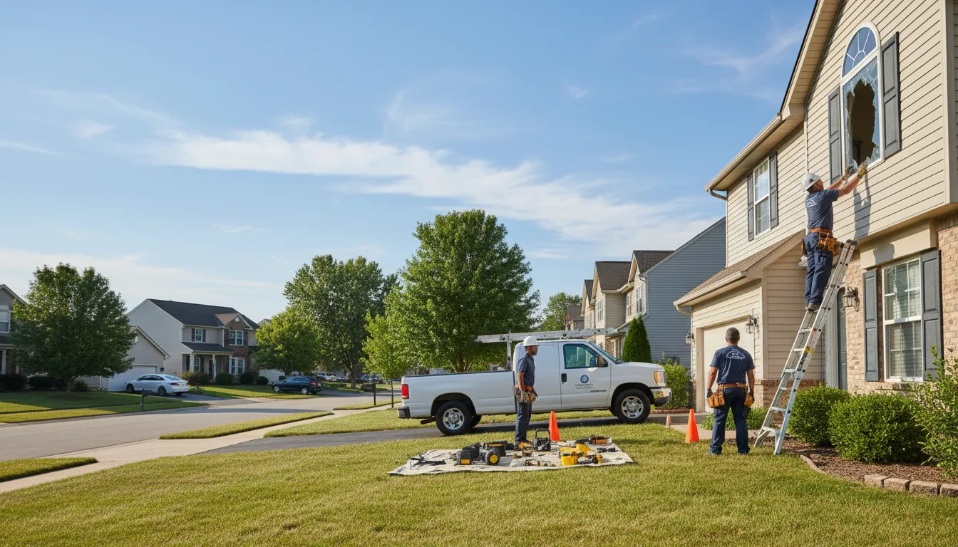 Expert window installer providing residential service in Sandy Hook, MS